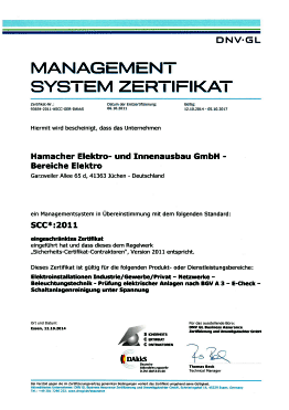 SSC Zertifikat